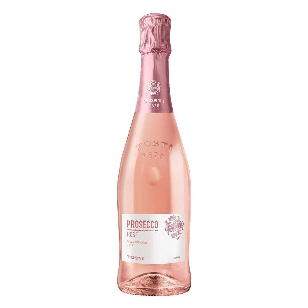 Вино ігр. Tosti Prosecco Rose D.O.C. рожеве екстрасухе 11% 0.75 л 